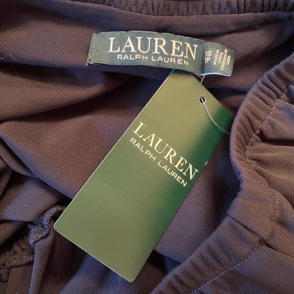 New Lauren Ralph Lauren One-Shoulder Jumpsuit - Size XS - Picture 3 of 7